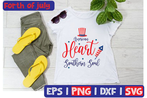 American Heart Southern Soul Typography