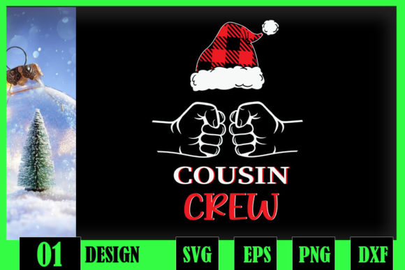 Cousin Crew Family Matching Christmas