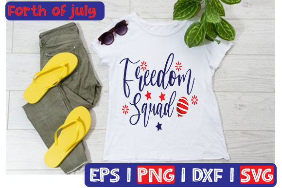 Freedom Squad Typography