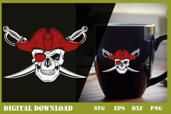 Pirates with Sword - Captain Sail T-Shir