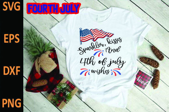 Sparkler, Kisses and 4th of July Wishes